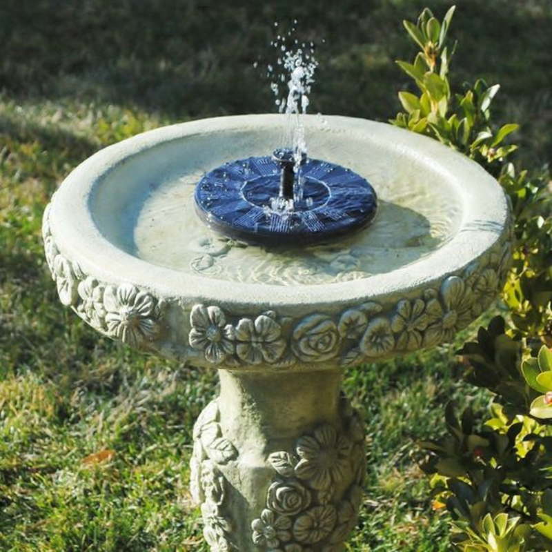 Solar Powered Botanic Fountain