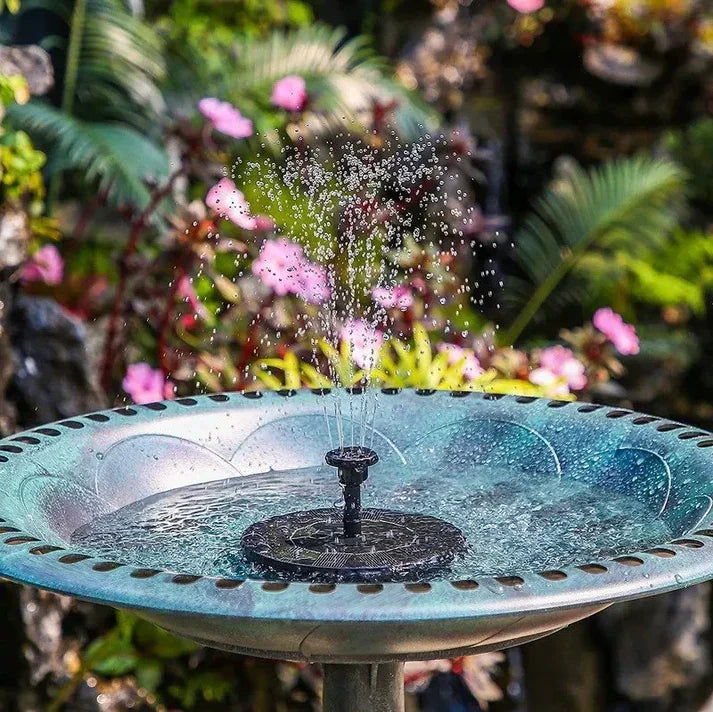 Solar Powered Botanic Fountain